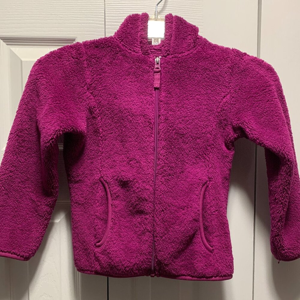 Girls / Kids Size XS / XCH (4-5) Faded Glory Fleece Jacket